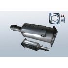 Dieselpartikelfilter PEUGEOT 307 Break 2.0Hdi (3E)