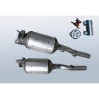 Dieselpartikelfilter RENAULT Megane II 1.9 dCi (BM14/BM1D)