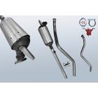 Dieselpartikelfilter RENAULT Laguna II 2.0 dCI (BG0/1)