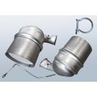 Dieselpartikelfilter CITROEN C5 II 1.6 HDI 110 (x7)