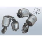 Dieselpartikelfilter med OXI KAT TOYOTA Auris Kombi 1.6 D4-D (WWE185)