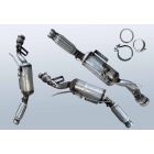 Dieselpartikelfilter med OXI KAT VW Touran II 1.6 TDI (5T1)