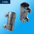 Doppelschelle 48x125 mm - Innen ⌀ 48,00mm Aussen ⌀ 52,30mm Laenge 125,00mm