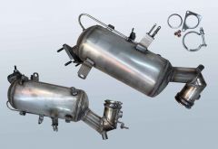 Dieselpartikelfilter med OXI KAT OPEL Mokka X 4x4 1.6 CDTI (J13)