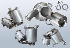 Dieselpartikelfilter med OXI KAT MERCEDES BENZ Citan 111 CDI (W415603 W415605)