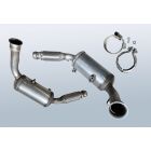DPF - Dieselpartikelfilter mit OXI KAT MERCEDES BENZ Sprinter 3.0 3,5t Bus 319CDI BlueTEC (B906)