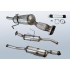 Dieselpartikelfilter NISSAN NV400 2.3 dCi 125 (X62 FV)