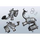 Dieselpartikelfilter med OXI KAT FIAT Doblo II 1.6 D Multijet (263)
