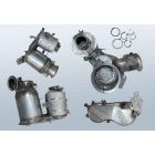 DPF - Dieselpartikelfilter mit OXI KAT AUDI A3 1.6 TDI (8V1 8VK)