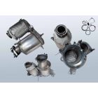 DPF - Dieselpartikelfilter mit OXI KAT AUDI A5 Cabriolet 2.0 TDI Quattro (F57 F5E)