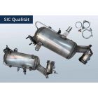 DPF - Dieselpartikelfilter mit OXI KAT OPEL Mokka X 1.6_CDTI 4x4 (J13)