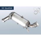 Dieselpartikelfilter MERCEDES BENZ C 200 CDI BlueEFF (W204001)