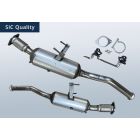 Dieselpartikelfilter RENAULT Master III 2.3 dCi 145 RWD (X62 FV)