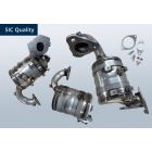 SIC Dieselpartikelfilter med OXI KAT RENAULT Megane IV 1.6 dCi 130 (L9A)