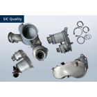 DPF - Dieselpartikelfilter mit OXI KAT VW Golf Variant VII Alltrack 1.6 TDi 4M (BA5 BV5)