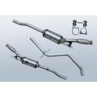 DPF - Dieselpartikelfilter mit OXI KAT PEUGEOT 407 SW 2.0 HDi 135 (6E_)