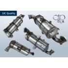 DPF - Dieselpartikelfilter mit OXI KAT DS DS3 Crossback 1.5 BlueHDI 110 (UR UC UJ)