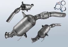 Dieselpartikelfilter BMW X3 2.0d xDrive (E83N)