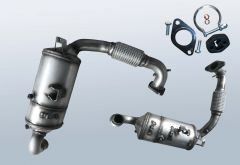 Dieselpartikelfilter FORD Fiesta VI 1.6 TDCI (CB1 JA8)