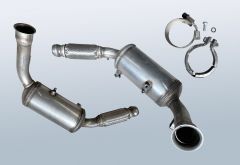 DPF - Dieselpartikelfilter mit OXI KAT MERCEDES BENZ Sprinter 3.0 3,5t Pritsche 4x4 319CDI BlueTEC (B906)