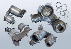 DPF - Dieselpartikelfilter mit OXI KAT AUDI A3 1.6 TDi (8VA, 8VF)