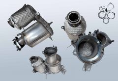DPF - Dieselpartikelfilter mit OXI KAT AUDI A5 Cabriolet 2.0 TDI Quattro (8F7)