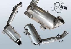 DPF - Dieselpartikelfilter mit OXI KAT BMW X2 18d xDrive (F39)