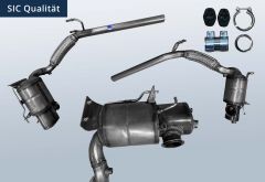 Dieselpartikelfilter AUDI A1 Sportback 1.6 TDI (8XA,8XK)