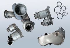 DPF - Dieselpartikelfilter mit OXI KAT AUDI TT Roadster 2.0 TDi Quattro (FV9 FVR)