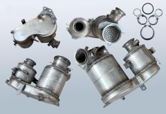 DPF - Dieselpartikelfilter mit OXI KAT AUDI TT Roadster 2.0 TDi (FV9 FVR)