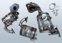 Dieselpartikelfilter med OXI KAT RENAULT Kadjar 1.6 dCi 130 (HLA4)