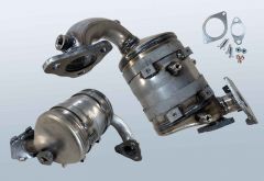 Dieselpartikelfilter med OXI KAT RENAULT Megane III 1.6 dCi (BZ00 BZ12 BZ13)
